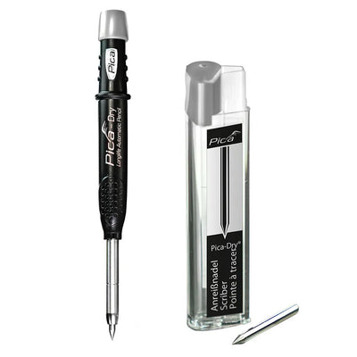 PICA MARKER DRY METAL PEN 2.8MM 2B LEAD & SCRIBE NEEDLE