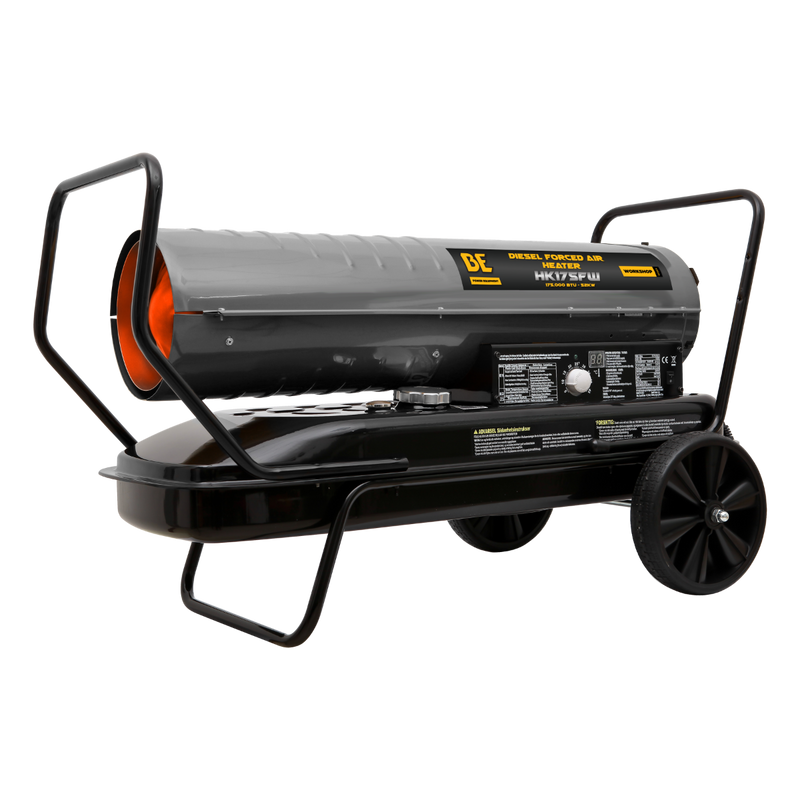 BAR Forced Air Heater Diesel 52kW