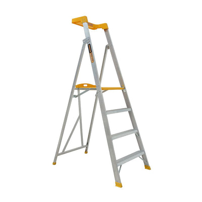Gorilla PL004-PRO Platform ladder 4 Step (1.14m) Pro-Lite Aluminium 150kg Industrial