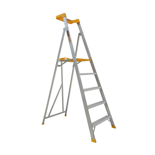 Gorilla PL005-PRO Platform ladder 5 Step (1.45m) Pro-Lite Aluminium 150kg Industrial