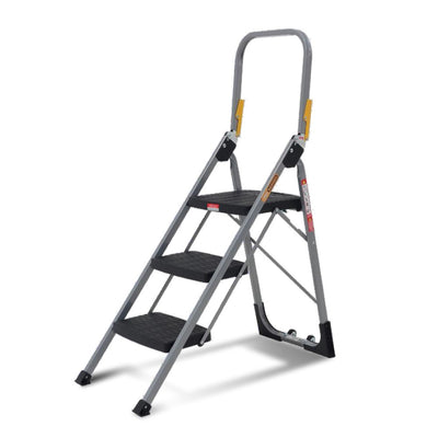 Gorilla PL3-STAIR Industrial 3 Stair ladder Steel 120kg Industrial