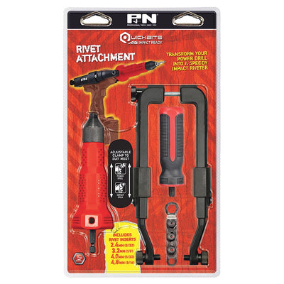 P&N Quick-Bits Heavy Duty Drill Rivet Attachment  107PTS600
