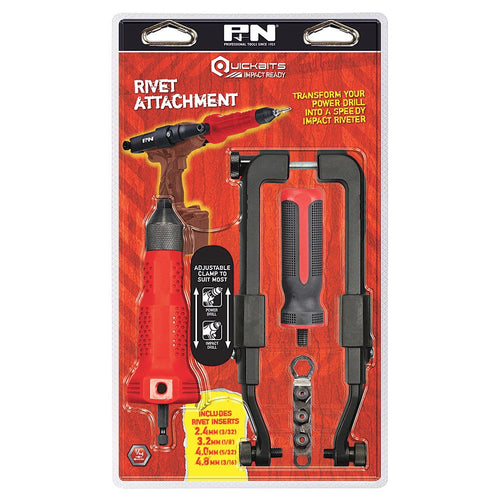 P&N Quick-Bits Heavy Duty Drill Rivet Attachment  107PTS600