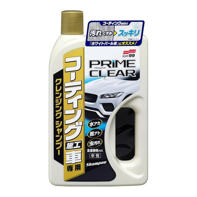 Soft99 Prime Clear Shampoo -Cleansing Shampoo for Coated Cars