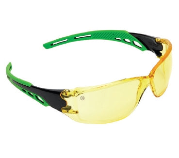 PROCHOICE Cirrus Hi Vis Safety Glasses -Amber Lens 9185