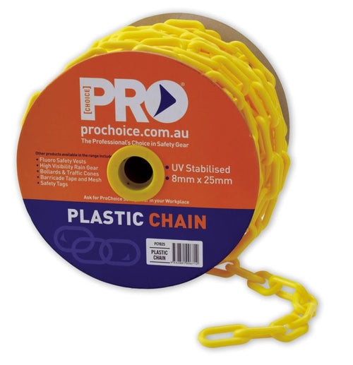 PROCHOICE Plastic Safety Chain 25m PCY825