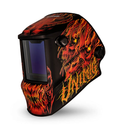 UNIMIG Auto Darkening  Welding Helmet-Professional Series-Demon