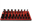 KC Tools 80600 77 PIECE HDFI TRAY METRIC & AF