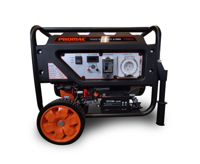 Promac pgt041e Petrol Pure Sine Wave Generator-4.1kva With 7hp Macht & Jobsite Ready Pack