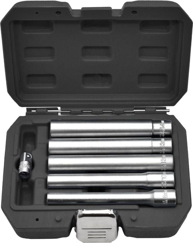 PK TOOLS 6pc Long Reach Deep Sockets