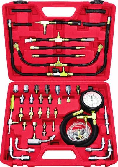 PK Tools 46pc EFI Fuel Pressure Tester Kit - PT60101