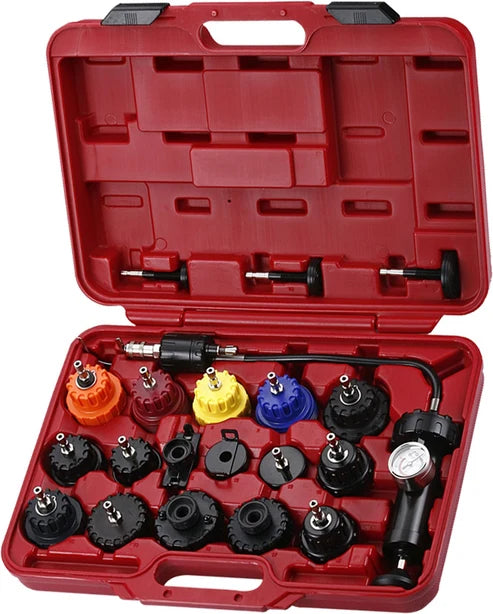 PK Tools 21pc Cooling System & Radiator Pressure Testing Kit - PT60303