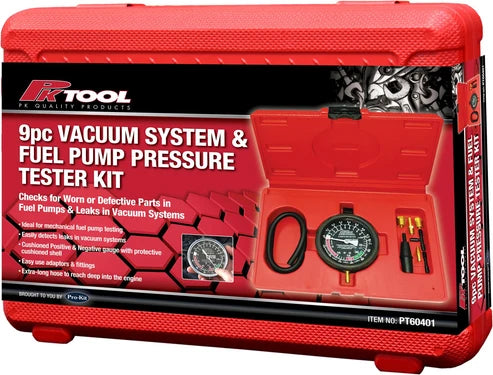 PK Tools 8pc Vacuum & Fuel Pump Tester - PT60401