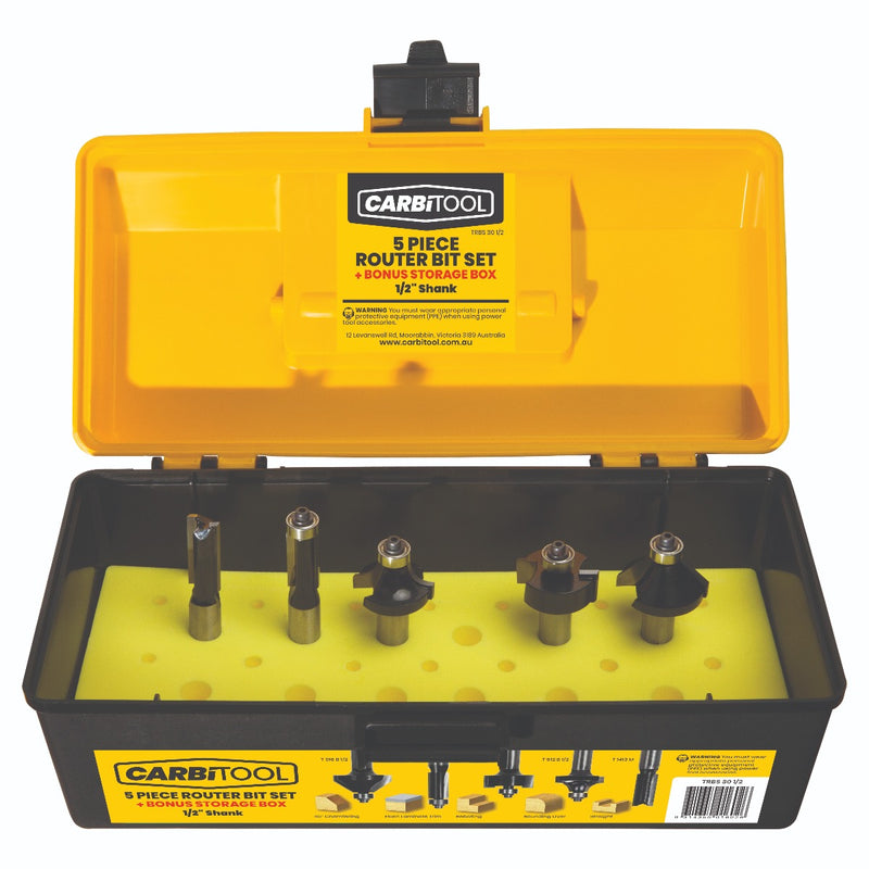 Carbitool Router Bit Storage Box Case