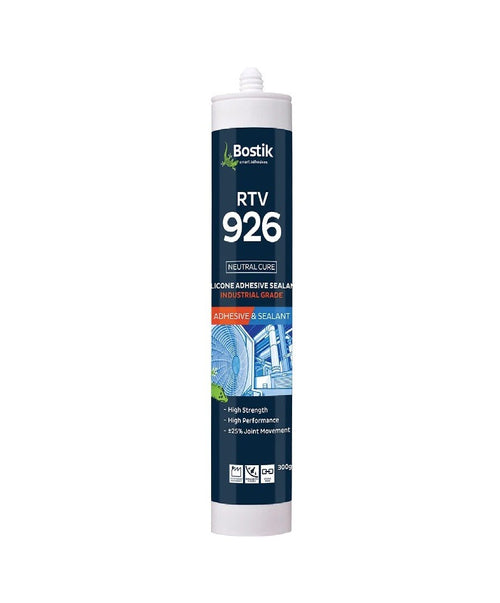 BOSTIK Industrial 300ml RTV926 Structural Silicone Cartridge - Translucent BOX OF 15