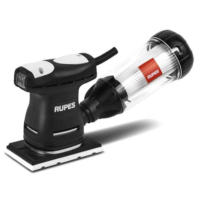 Rupes 200W 80mm x 130mm Mini Orbital Sander with Paper Clip & Filter Cartridge