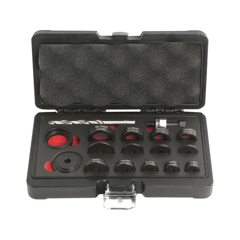 PK Tools 17pc Parking Sensor Hole Cutter Tool Set - PT40950