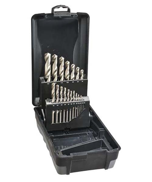SABER By Bordo HSS Metric Drill Set-19pce 8002-M5 -FDD