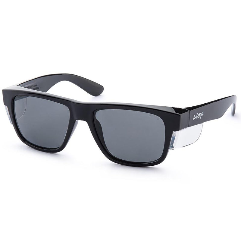 SAFE STYLE 'Fusions' Black Frame/Polarised UV400 Lens Safety Glasses