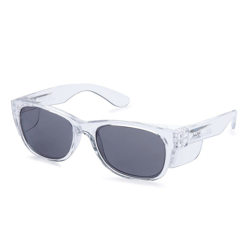 SAFE STYLE 'Classics' Clear Frame/Polarised UV400 Lens Safety Glasses