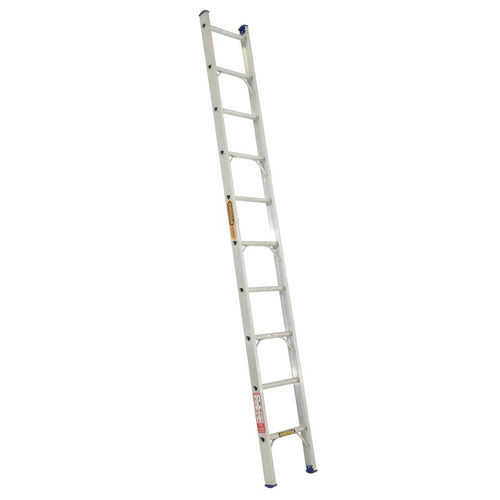 Gorilla SBL010-I Single builders ladder 3.1m (10ft) Aluminium 140kg Industrial