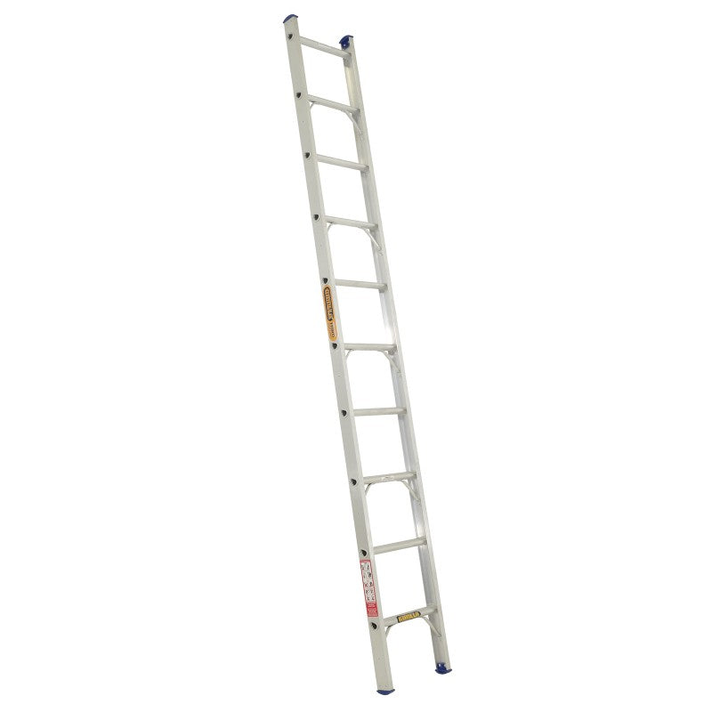 Gorilla SBL010-I Single builders ladder 3.1m (10ft) Aluminium 140kg Industrial
