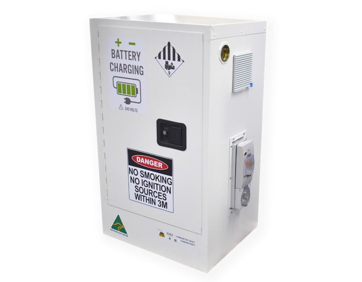 INDUSTRIAL XS Lithium battery charging cabinet – 8  outlet