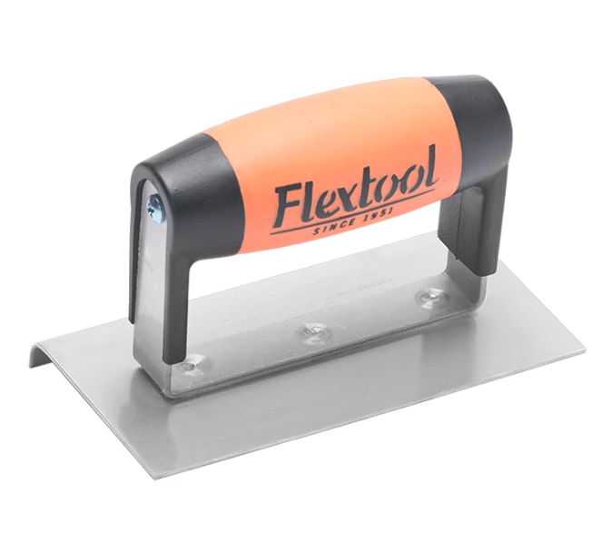 FLEXTOOL - 175mm x 112mm Bull Nose Concrete Edger 12mm Radius