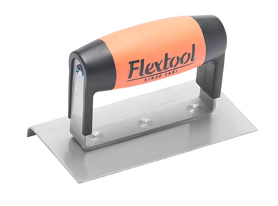 FLEXTOOL - Bull Nose Concrete Edger 19mm Radius - 140mm x 75mm