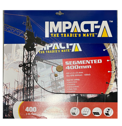 IMPACTA - SEGMENTED DIAMOND BLADE 400MM X 25.4MM