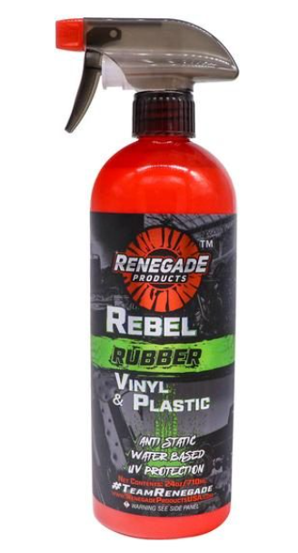 RENEGADE Rebel Rubber, Vinyl & Plastic Conditioner - 710ml