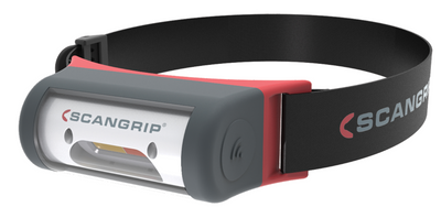 SCANGRIP Night View - Rechargeable LED headlamp with white/red light