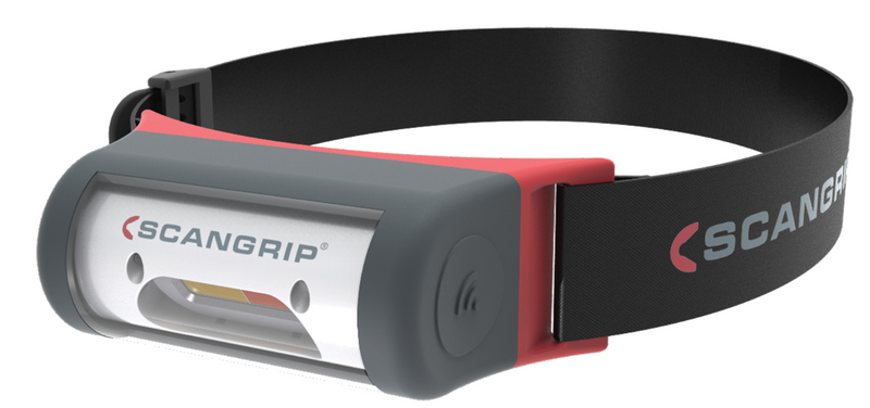SCANGRIP Night View - Rechargeable LED headlamp with white/red light