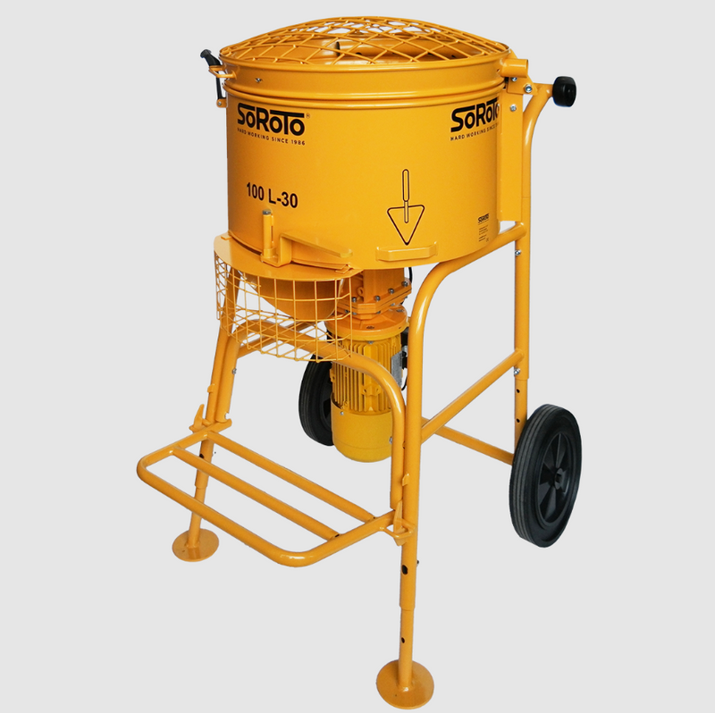 SOROTO 100L Screed Mortar Mixer 100-30