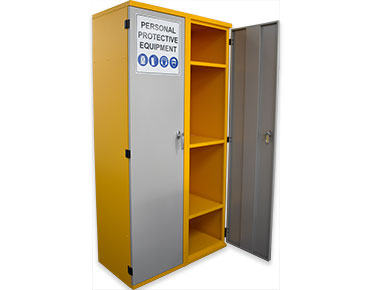 INDUSTRIAL XS PPE 2 Door storage cabinet  large