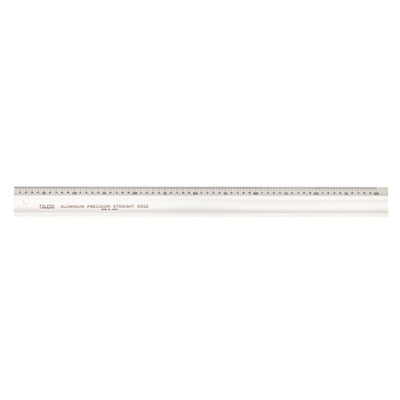 Toledo SE1500  Aluminium Rules - Straight Edges Bevelled One Edge 1500M