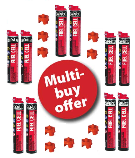 Senco SENCOGAS2 Tall Gas Tube - Fits all Paslodes - 10PK