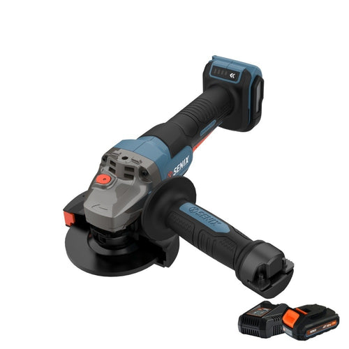 Senix X2 18V Brushless Cordless 125mm Angle Grinder Skin with Paddle Switch Kit