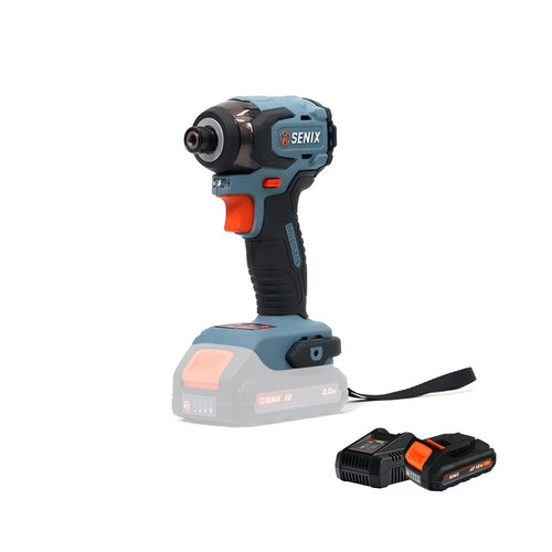 Senix X2 18V Brushless 180Nm Cordless Impact Driver Kit