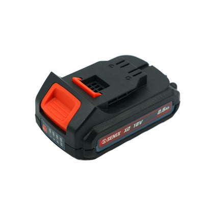 Senix X2 18V Battery, 2.5Ah Twin Pack