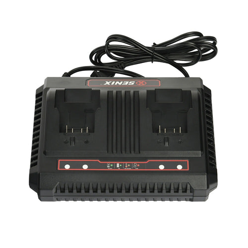 Senix X2 18V Charger, 6.0A Dual Port