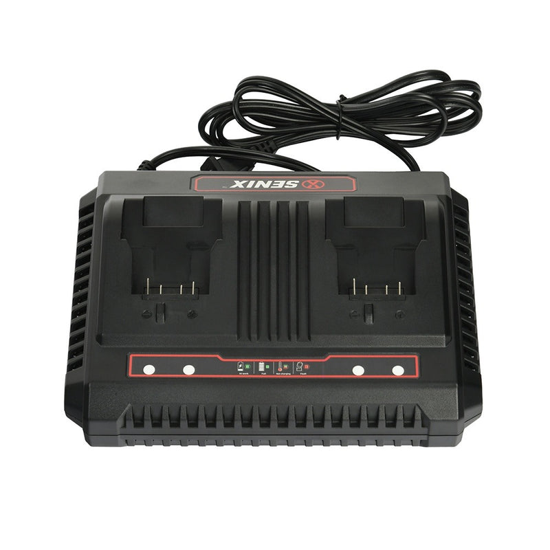 Senix X2 18V Charger, 6.0A Dual Port