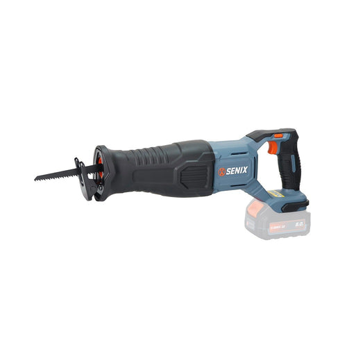 Senix X2 18V Cordless Brushless 26mm Reciprocating Saw Bare Unit Skin