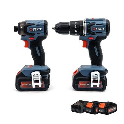 Senix X2 18V Cordless 2 Piece Combo Kit S1