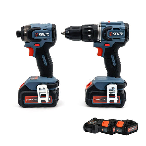 Senix X2 18V Cordless 2 Piece Combo Kit S1