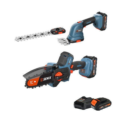 Senix X2 18V Cordless 2 Piece OPE Combo Kit 6A