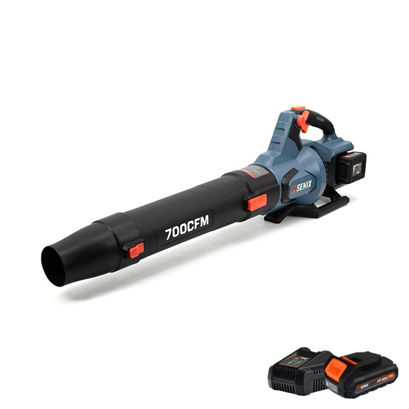 Senix 2X2 cordless 36V(2x18v) Brushless 1190 m³/h Blower Kit