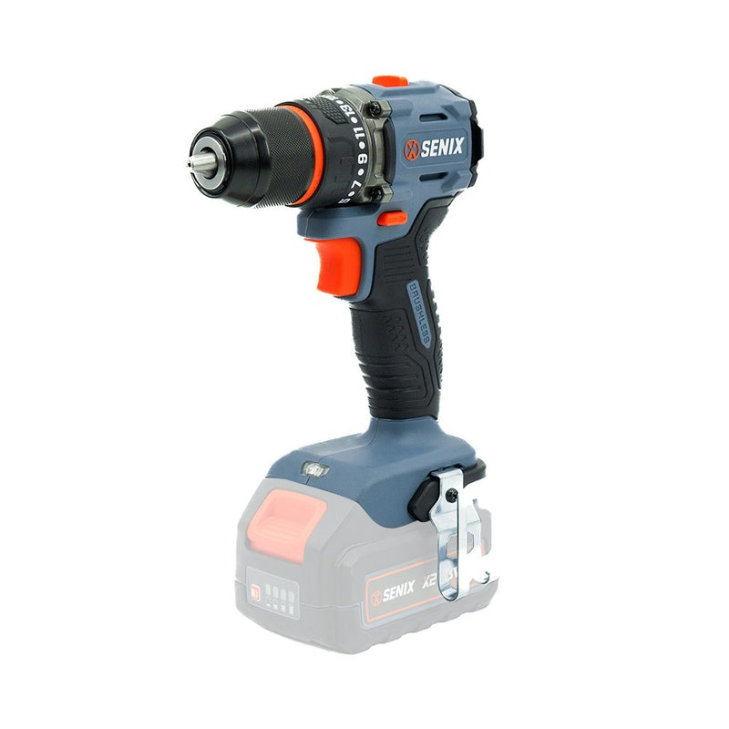 Senix X2 18V Brushless Cordless 60Nm Compact Drill/Driver Bare Unit Skin