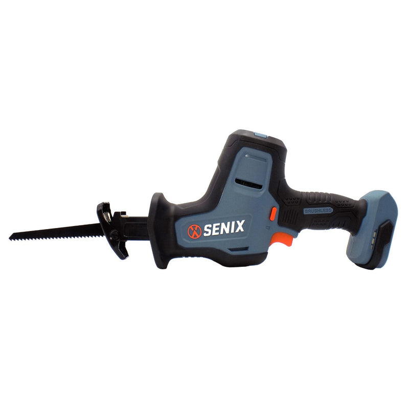 Senix X2 18V Brushless 22mm Compact Cordless Reciprocating Saw Skin