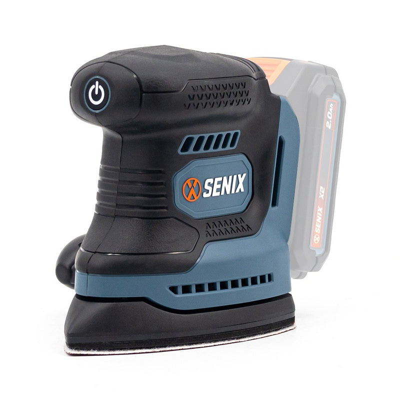 Senix X2 18V Cordless Detail Sander Bare Unit Skin